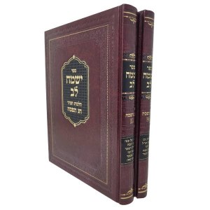 Picture of Yismach Lev Pesach Hebrew 2 Volume Set [Hardcover]